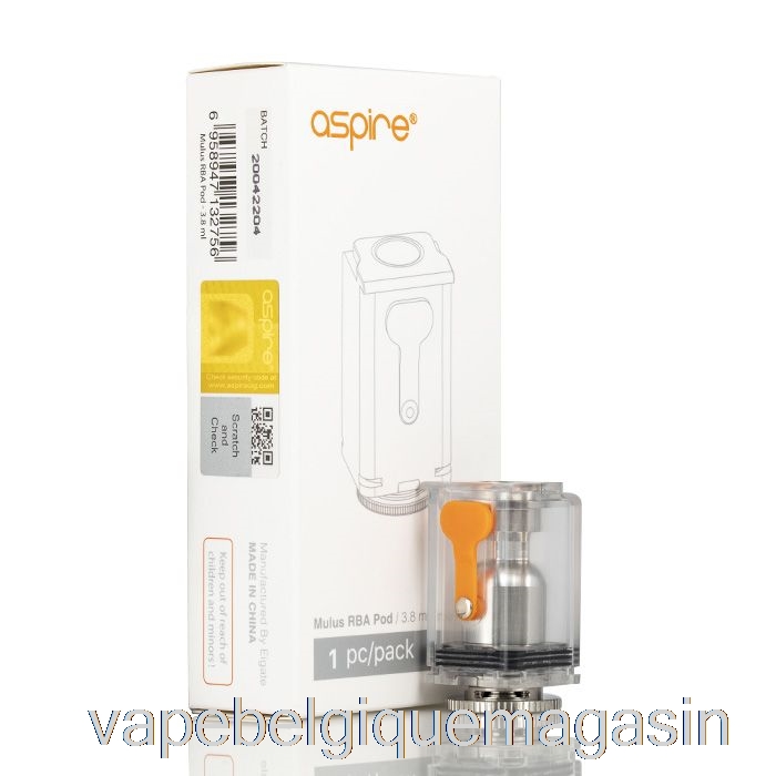 Vape Shop Bruxelles Aspire Mulus Rba Pod Et Coil
